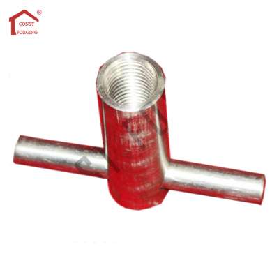 Building Material Solid Rod Socket With Cross Bar