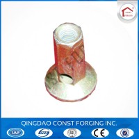 Lifting socket loop with bended end for precast concrete