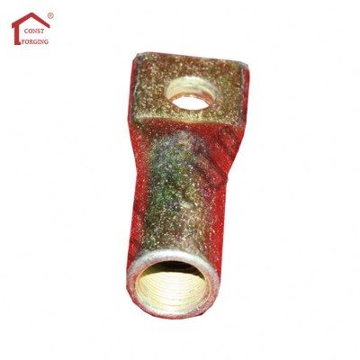 Concrete building parts fixing insert with nailing plate